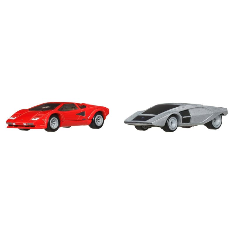 Coffret Hot Wheels Car Culture Premium - 2 Véhicules 1/64 avec Pneus Real Riders