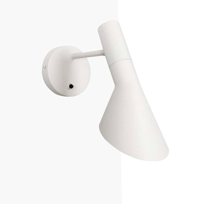 Applique Murale Design Melisa en Aluminium Blanc - Lampe Vintage Réglable E27