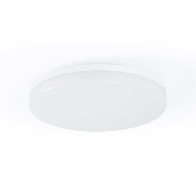 Plafonnier LED BARCELONA 18W avec Capteur Sonore et Crépusculaire - IP44
