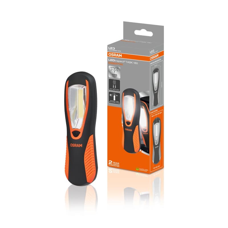 Lampe d'Inspection LED OSRAM TASK 180 - Éclairage Précis et Pratique