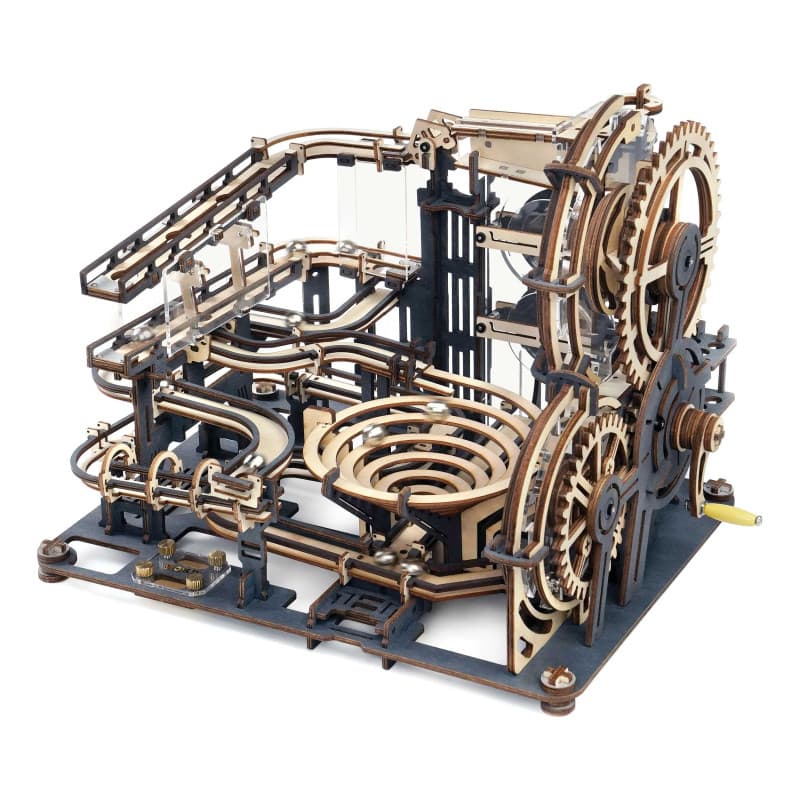Robotime Marble Night City - Piste de Billes en Bois Éducative
