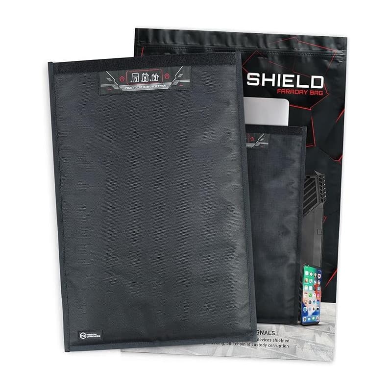 Sac Faraday Mission Darkness pour Ordinateurs Portables - Protection Anti-Piratage et Espionnage
