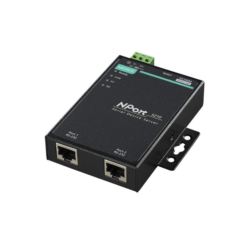 Serveur Série Moxa NPort 5210-P RS-232 pour Connexion Réseau
