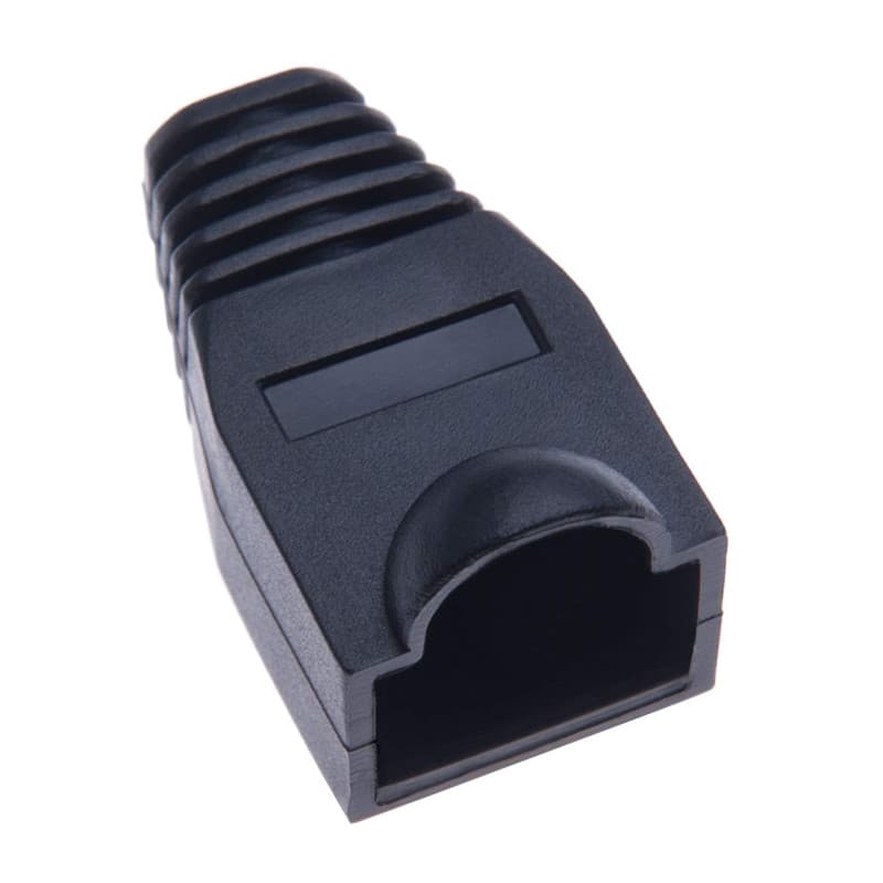 Lot de 100 Connecteurs RJ45 Anti-Pliage pour Câbles Réseau - Keple