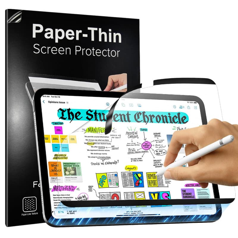 Film de Protection d'Écran Magnétique TiMOVO pour iPad 10 et 11 Pouces