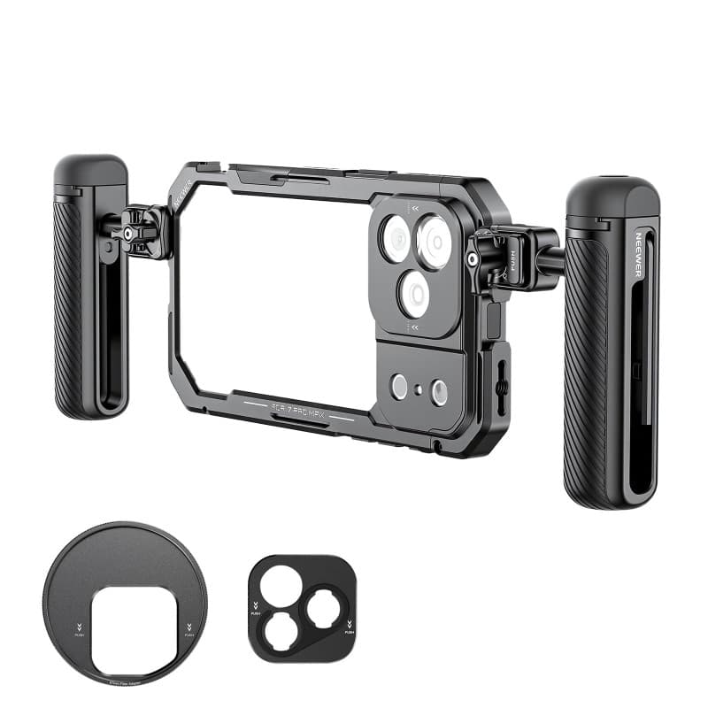Cage de Protection NEEWER pour iPhone 17 Pro Max avec Accessoires