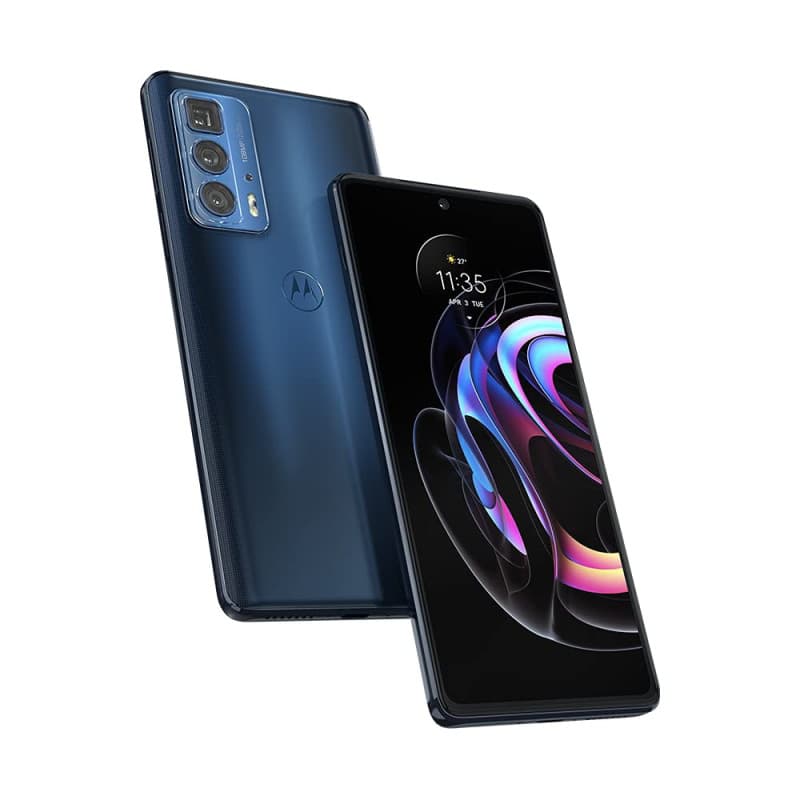 Smartphone Motorola Moto Edge 20 Pro 5G Débloqué - 12 Go RAM, 256 Go, Double SIM, Bleu
