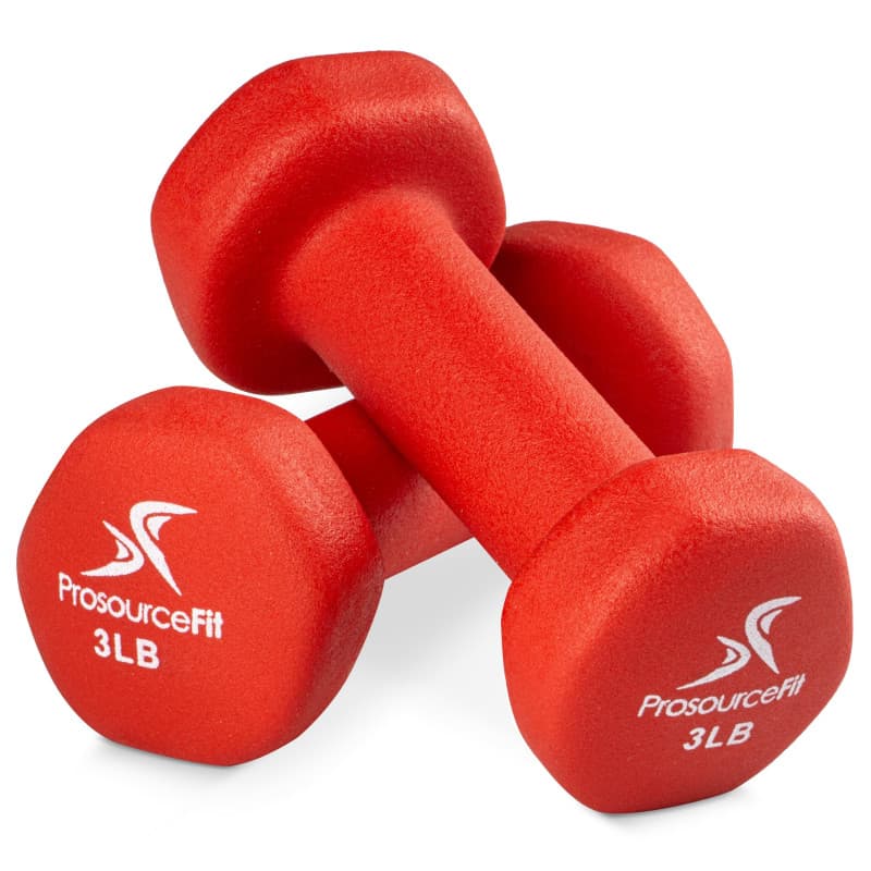 Haltères en Néoprène ProsourceFit - Lot de 2 pour Entraînement Musculaire