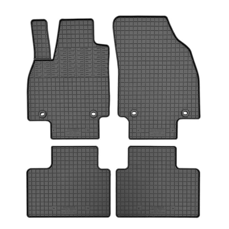 Tapis de Caoutchouc Sur Mesure pour MG ZS II Hybrid+ 2024 - Set de 4 Pièces