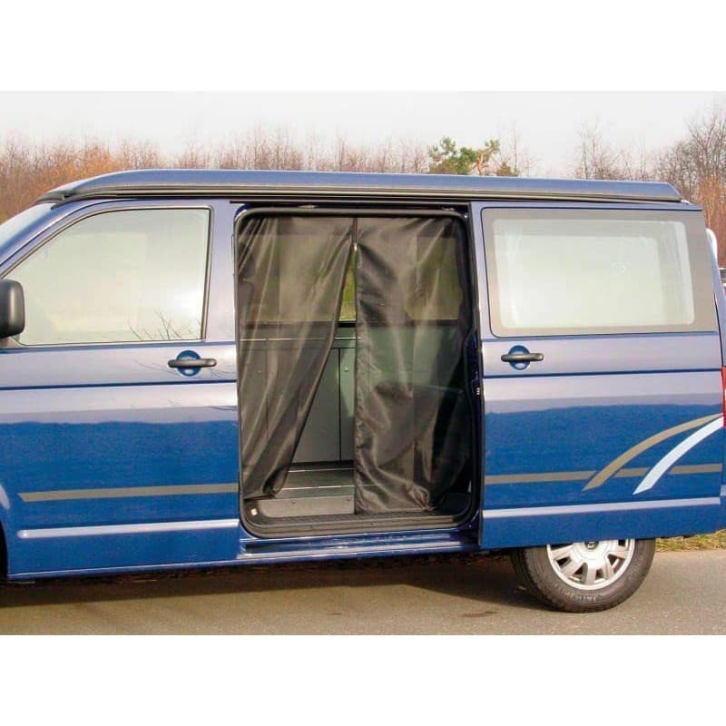 Moustiquaire Magnétique pour Porte Coulissante de Camping-Car VW T5/T6