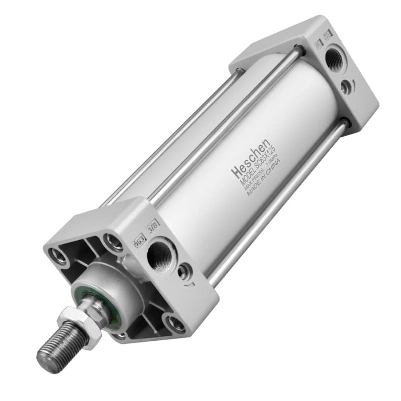 Vérin Pneumatique Standard CHLED SC 63-125 - Alésage 63mm, Course 125mm