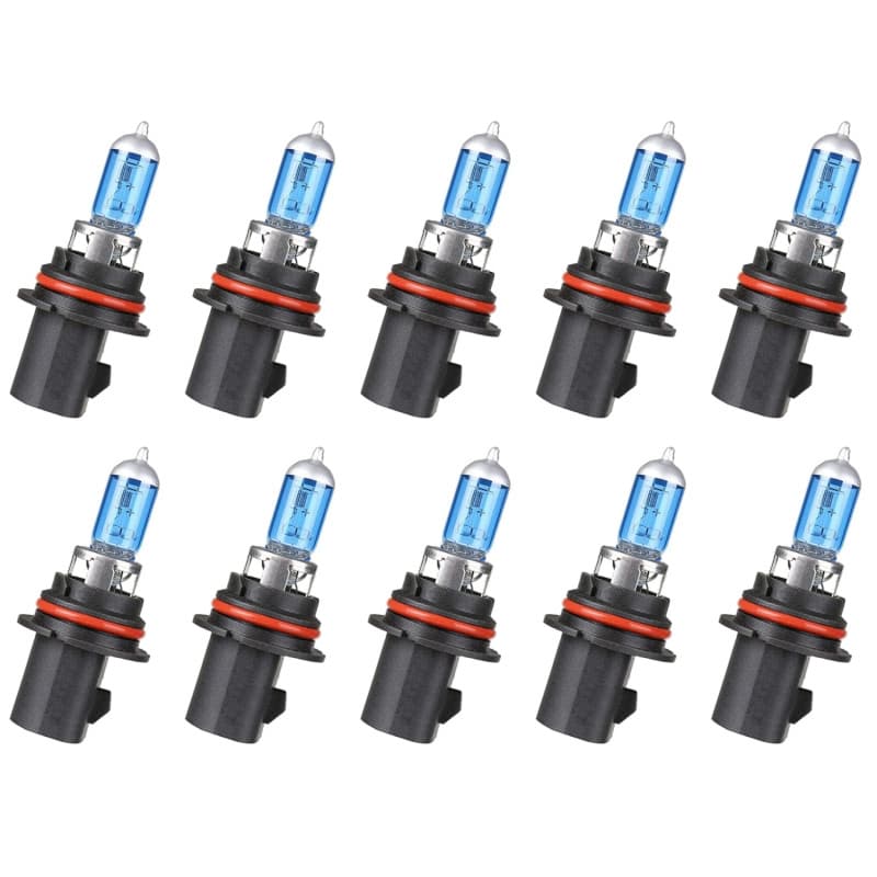 Lot de 10 Ampoules HB1 9004 80/100W Aspect Xénon pour Véhicules