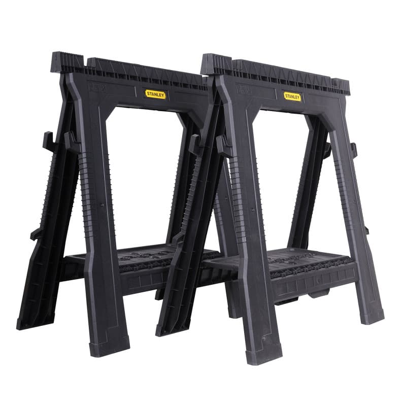 Tréteaux Pliables Stanley STST1-70713 - Lot de 2 - Charge 450 kg