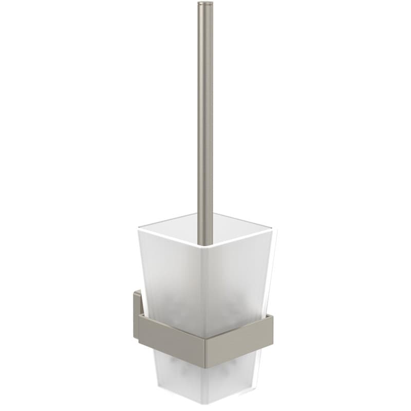 Ensemble Brosse WC Murale Villeroy & Boch Elements Striking en Verre Satiné
