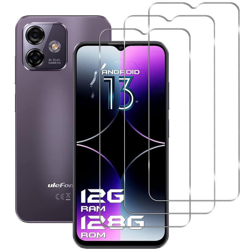 Pack de 3 Verres Trempés KELOLIN pour Ulefone Note 16 Pro - Protection Écran Haute Définition
