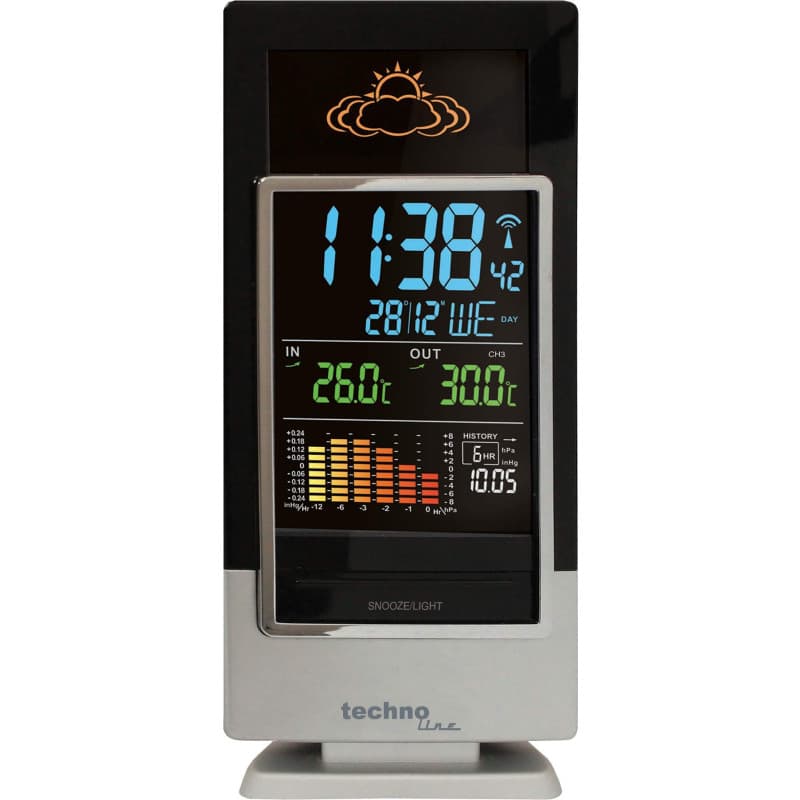 Station Météo Technoline WS 6502 avec Prévisions et Affichage de la Tendance
