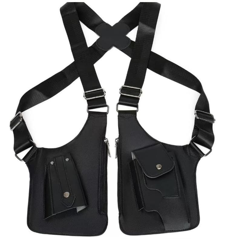 Sac à Bandoulière Antivol HAOXYO - Sangle Réglable et Multi-Poches