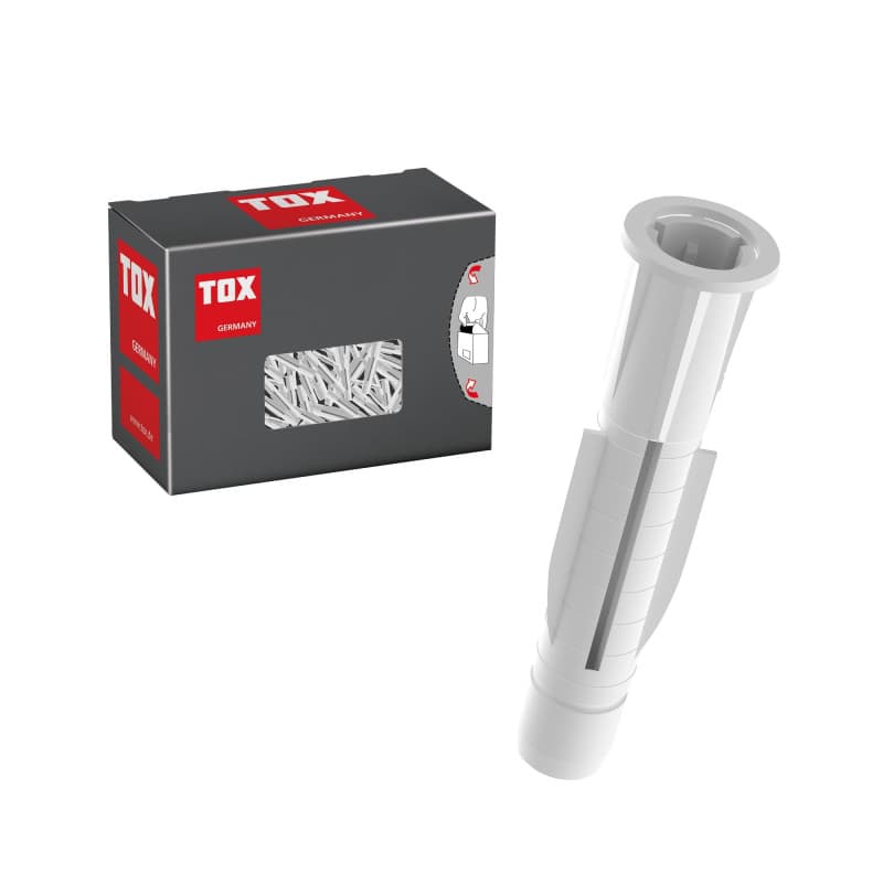 Chevilles Universelles TOX TRIKA 8/51 - Fixation Multi-Matériaux, 30 pièces
