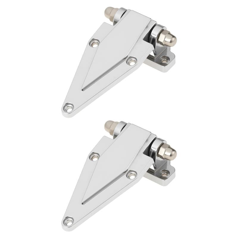 Lot de 2 Charnières de Porte de Réfrigérateur SG Store - 105 x 60 mm