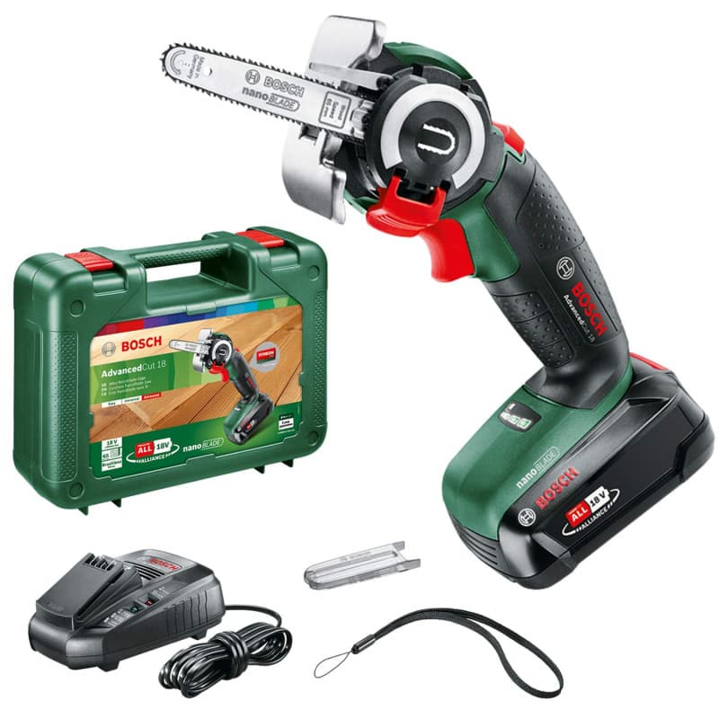 Scie sans fil Bosch AdvancedCut 18 avec technologie NanoBlade
