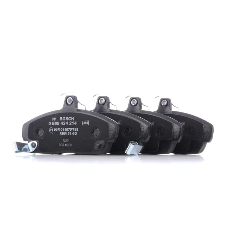 Plaquettes de Frein Avant Bosch BP097 - Jeu de 4, Silencieuses et Durables