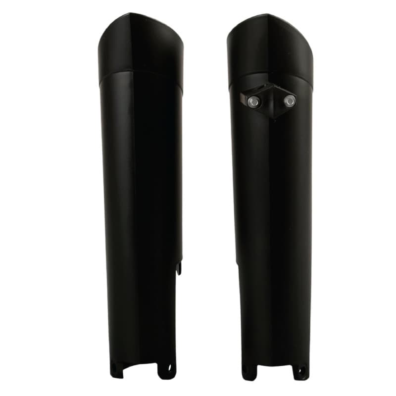 Ensemble de protections de fourche Polisport en polypropylène pour motos
