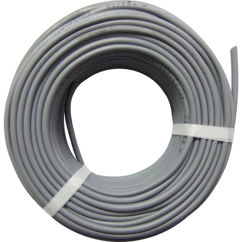 Câble Téléphonique 2 Paires avec Terre - 25 m - Couleur Grise