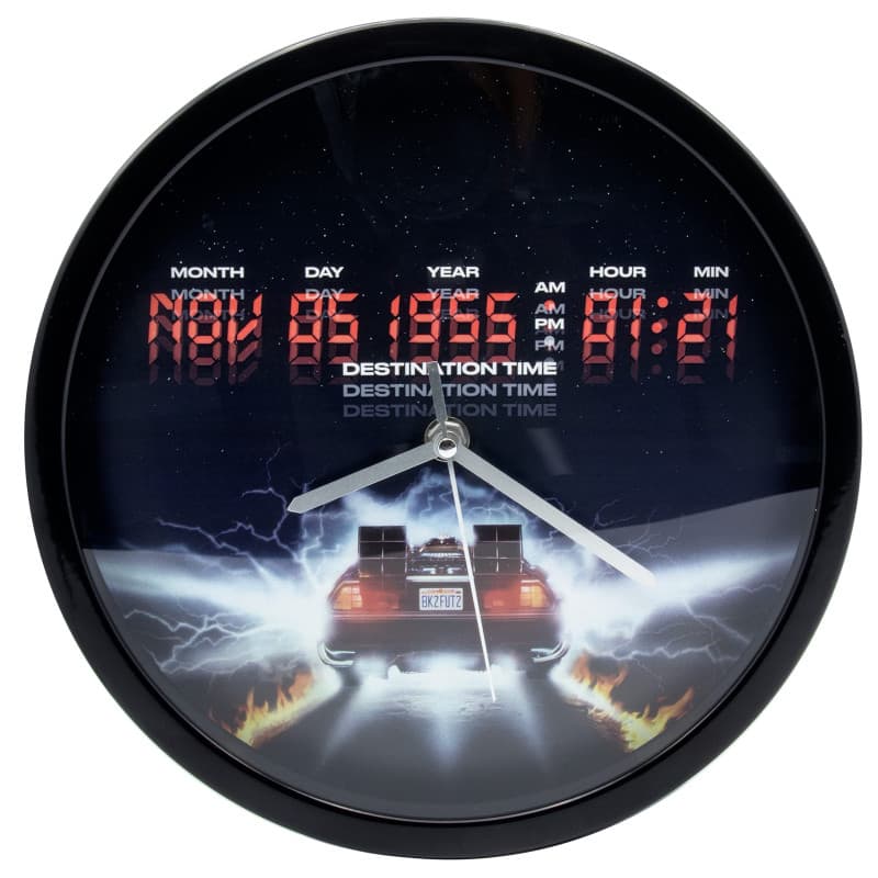 Horloge Murale Joytoy Destination Time - Design Élégant et Silencieux