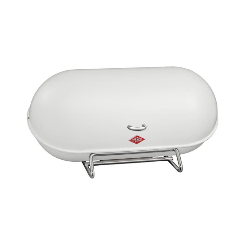 Boîte à Pain WESCO Breadboy avec Couvercle Pivotant - Blanc Mat