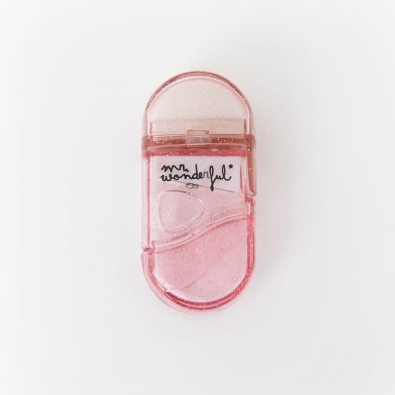 Gomme et Taille-Crayon Rose Mr. Wonderful - Accessoire de Rentrée