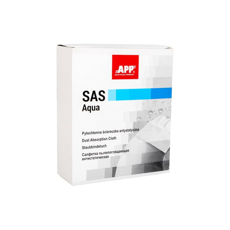 Chiffon Antistatique APP SAS Aqua - Lot de 10 pour Préparation Avant Peinture