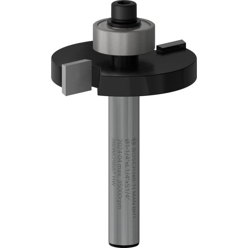 Fraise à Rainurer PRO Bosch pour Bois Tendre et Dur - Ø 31,8 mm