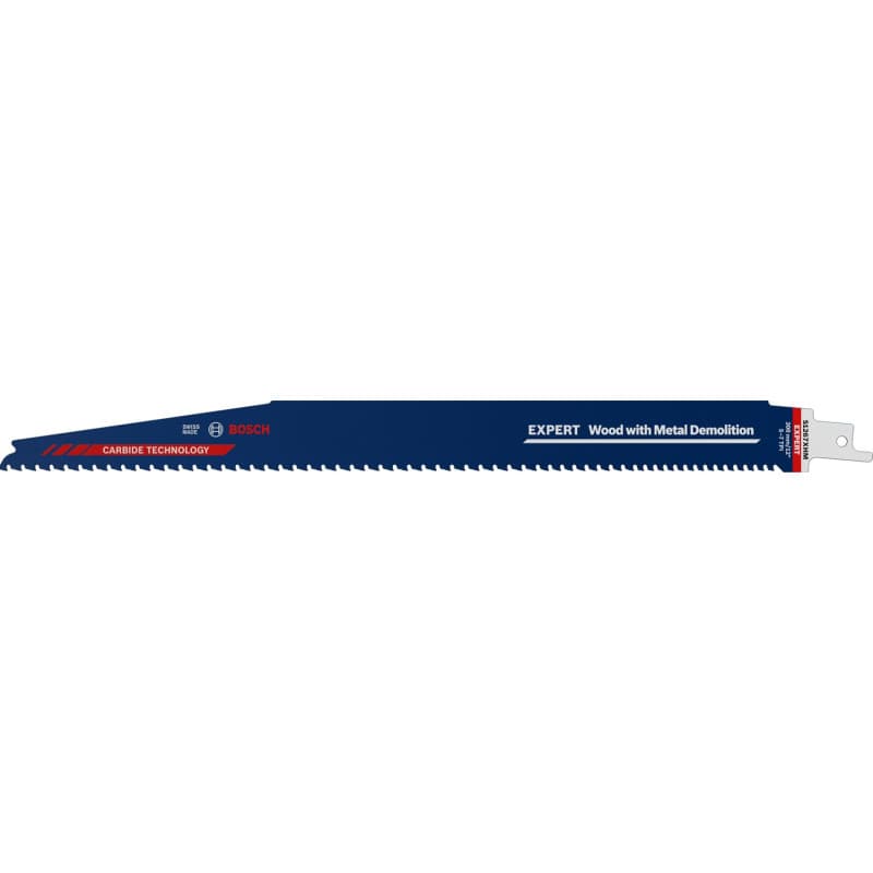 Lame de Scie Sabre Bosch Expert pour Bois et Métal - 300 mm