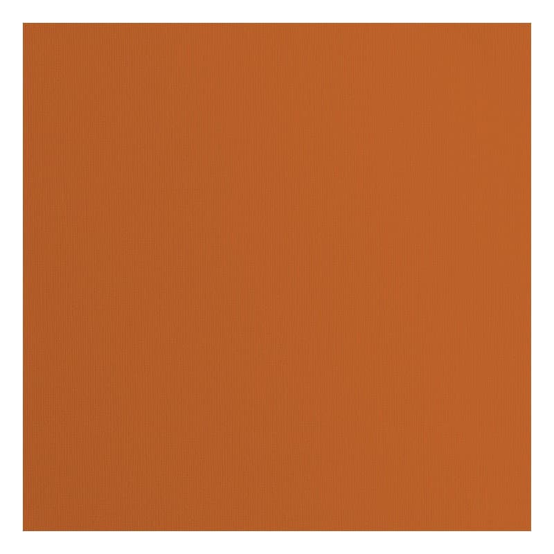 Papier Cartonné Marron Rugueux Florence - 30,5 x 30,5 cm - 20 Feuilles