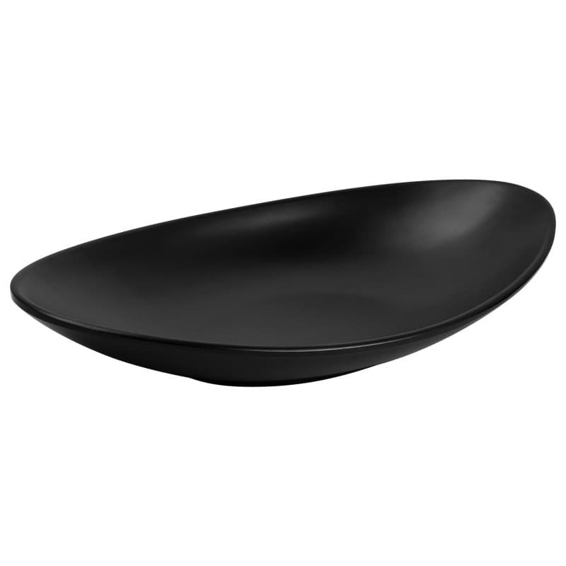 Plateau Décoratif Ovale Noir Hoxfly - Organisateur Élégant pour Bijoux et Clés