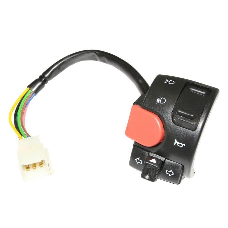 Commodo Électrique Moto Scooter Mobylette Compatible MBK Nitro Yamaha Aerox