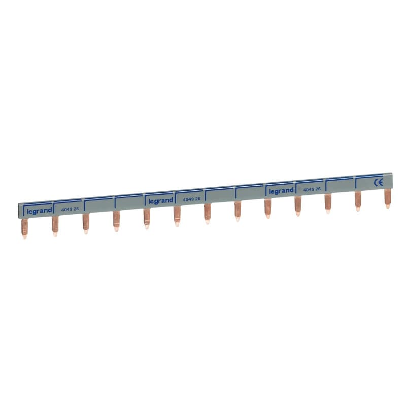 Peigne d'Alimentation Unipolaire 13 Modules Legrand - Grande Capacité Blanc