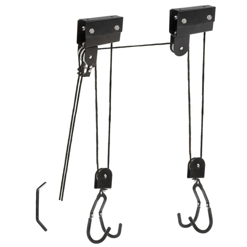M-Wave Ascenseur de Vélo Noir - Système de Levage Pratique et Stable