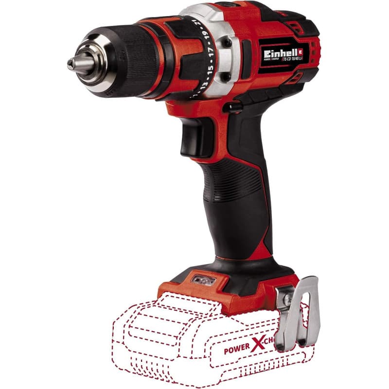 Perceuse Visseuse Sans Fil Einhell TE-CD 18/40 - Power X-Change