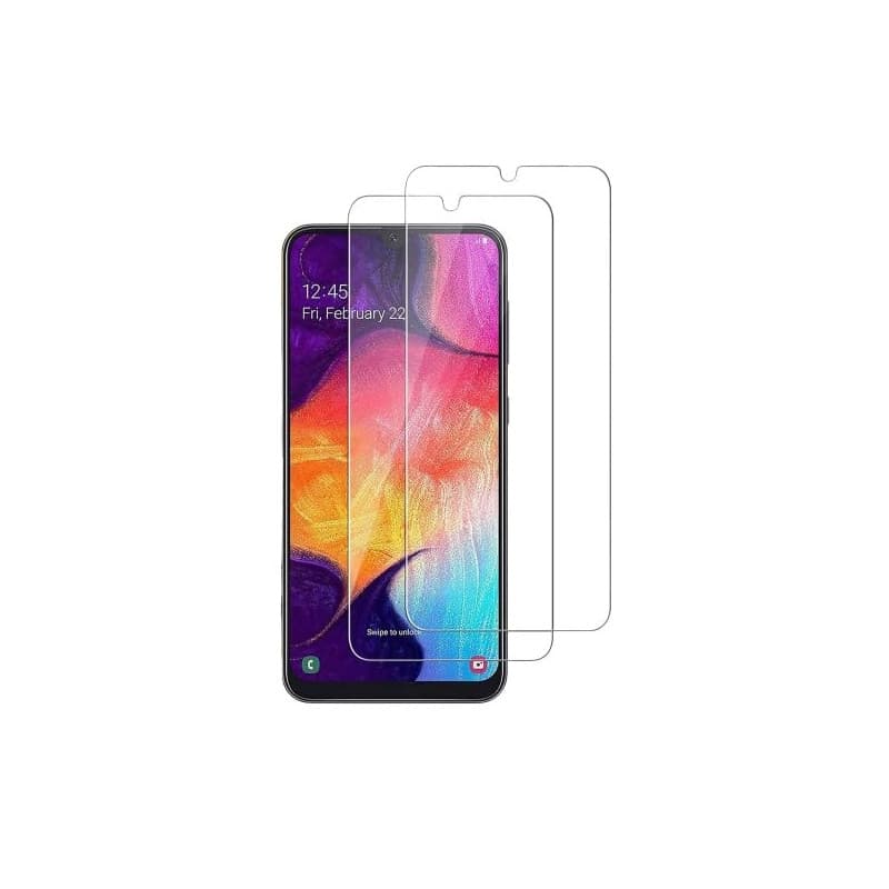 Lot de 2 Films de Protection en Verre Blindé pour Samsung Galaxy A50