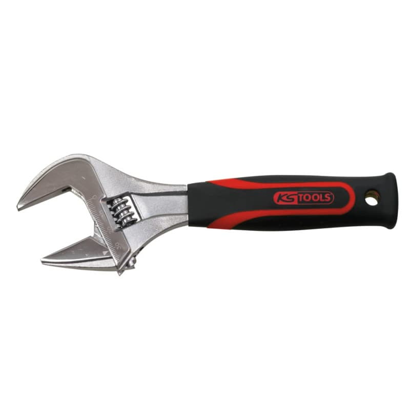 Clé à Molette Large KS Tools 8'' - Outil Polyvalent en Chrome Vanadium
