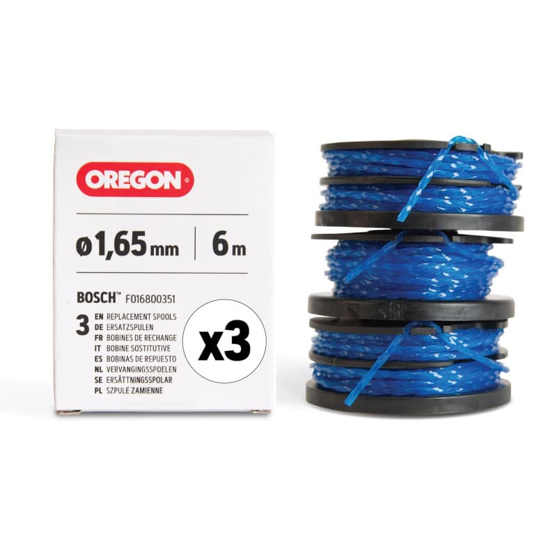 Bobines de Fil de Débroussailleuse Oregon pour Worx - Lot de 4