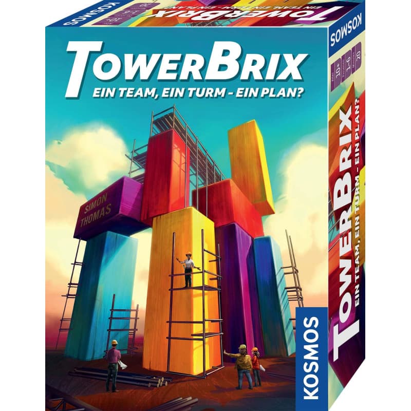 Kosmos TowerBrix : Jeu d'adresse coopératif pour construire ensemble