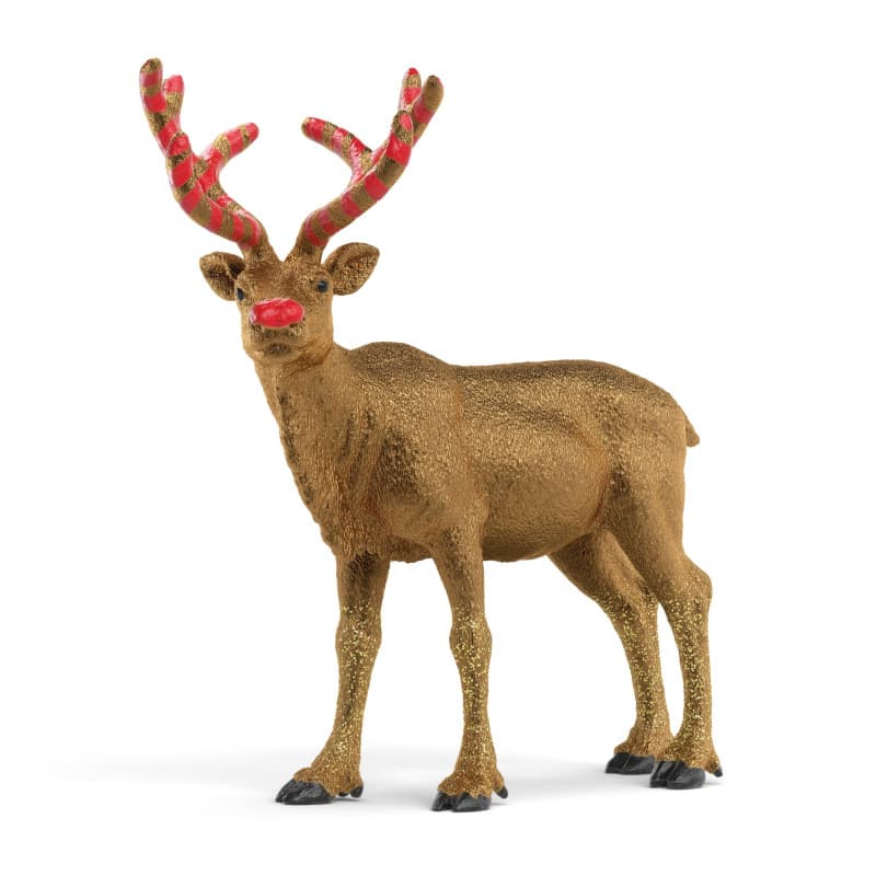 Figurine Renne Doré 90e Anniversaire - Schleich Farm World
