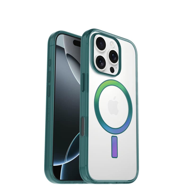 Coque OtterBox Clear Case pour iPhone 16 Pro avec MagSafe - Protection Antichoc Mallard