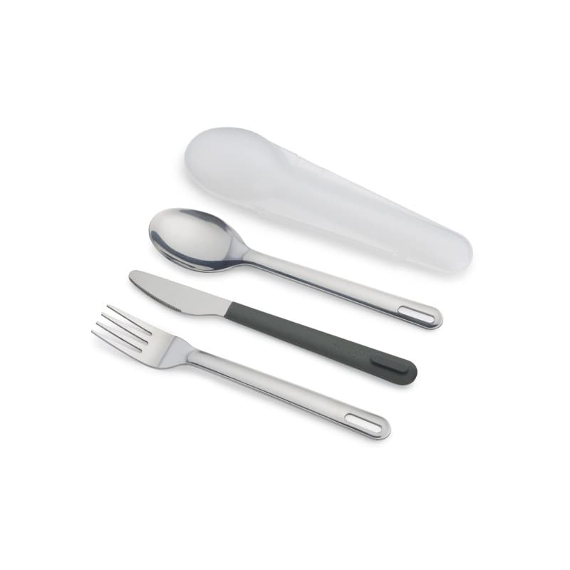 Ensemble de Couverts de Voyage en Acier Inoxydable - Joseph Joseph GoEat