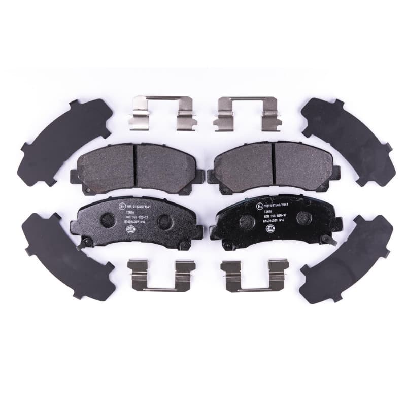 Kit de Plaquettes de Frein HELLA avec Indicateur d'Usure pour Chevrolet, Holden et Isuzu