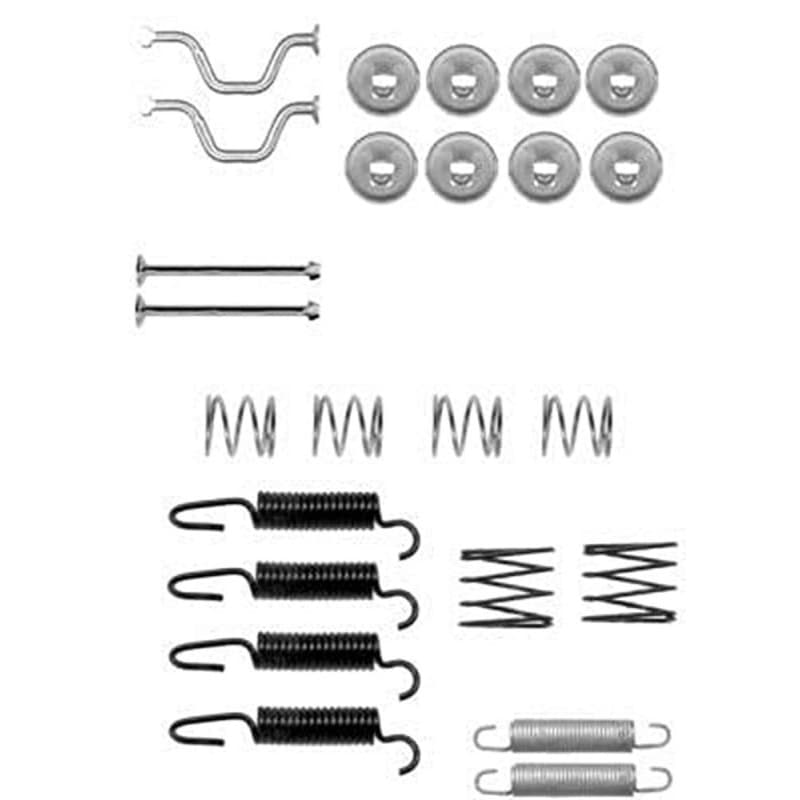 Kit d'Accessoires de Frein de Stationnement HELLA avec Mâchoires Préassemblées