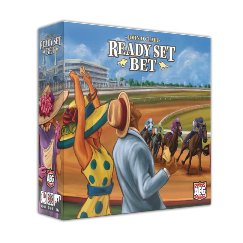 Ready Set Bet - Jeu de Société de Paris Équestres pour 2 à 9 Joueurs