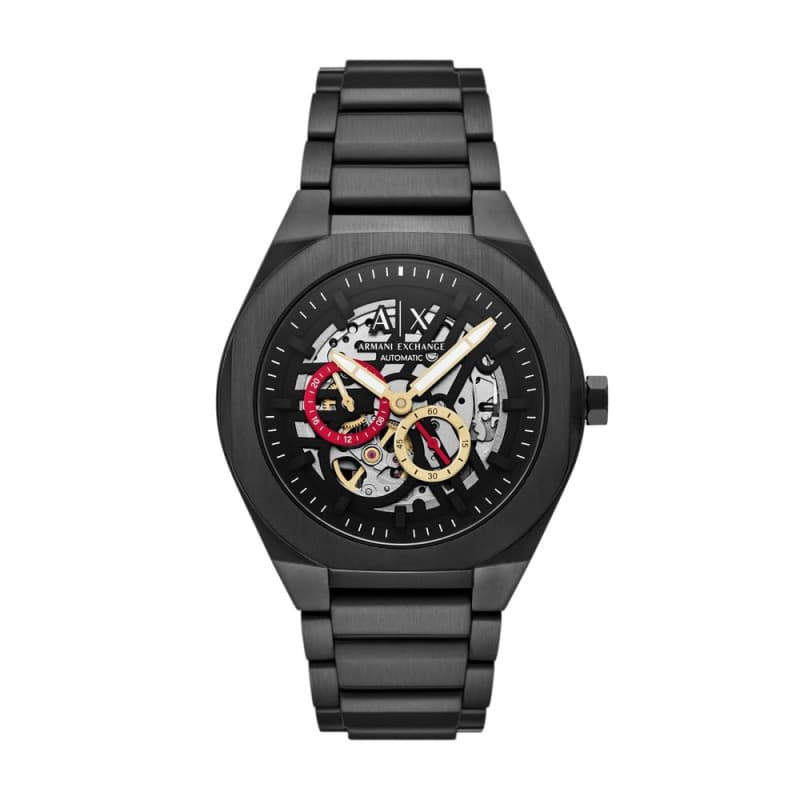 Montre Automatique Armani Exchange AX4196 pour Homme en Acier Inoxydable